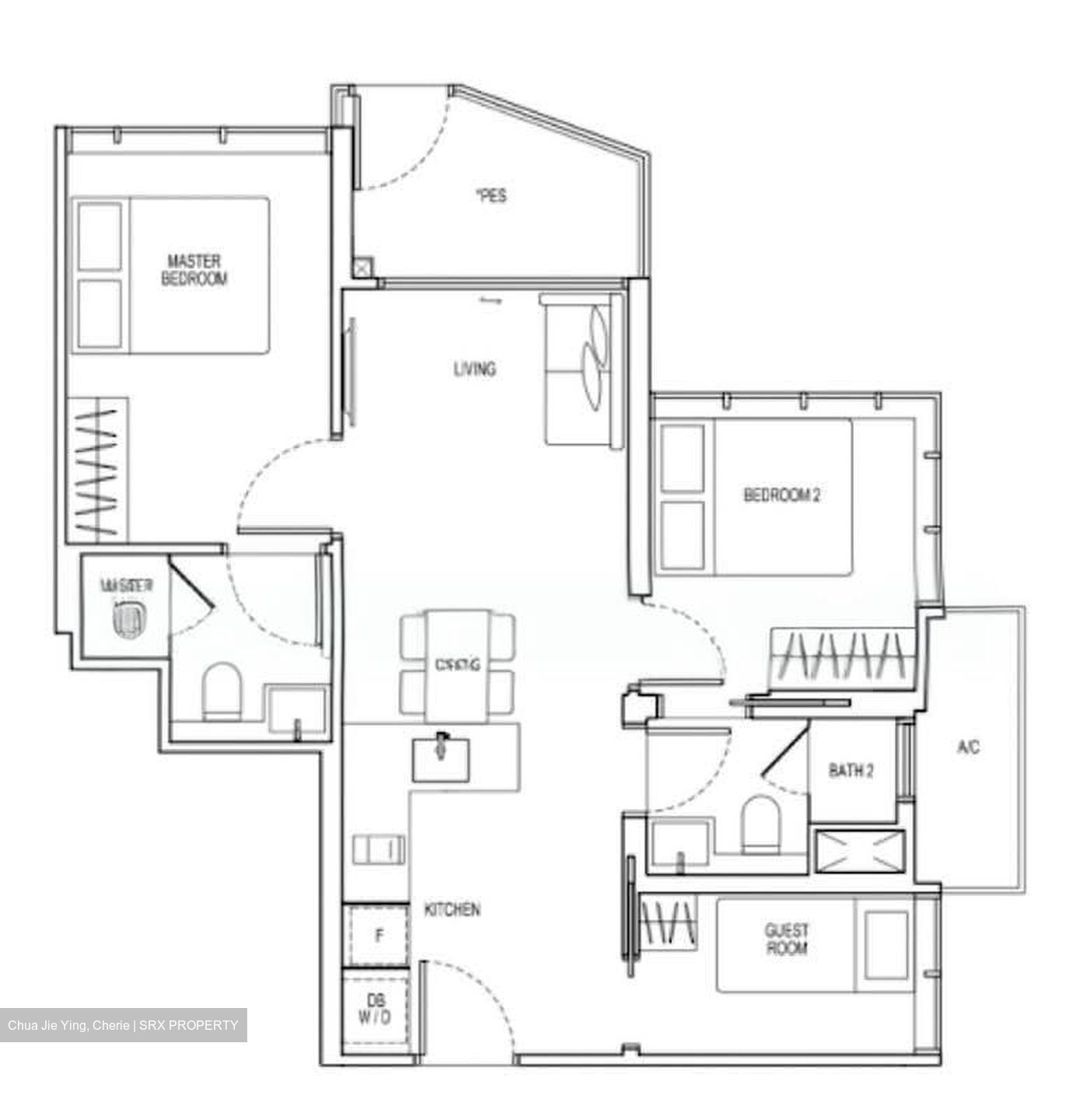 View at Kismis (D21), Apartment #563673831